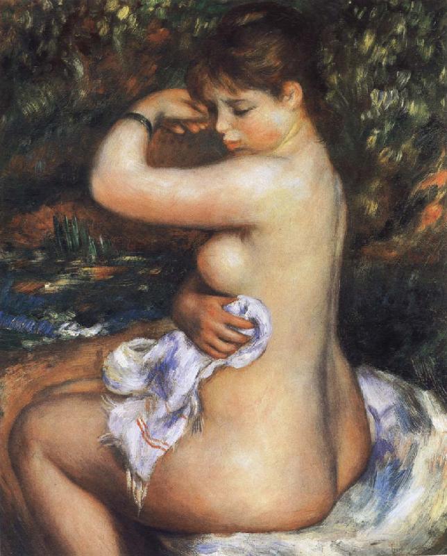 Pierre-Auguste Renoir After the Bath oil painting image